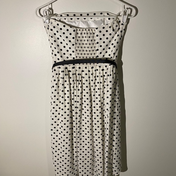 Polka Dot belted Cocktail Dress - Picture 2 of 2